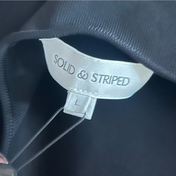 NWT Solid & Striped Halter Soglio Maxi Dress - Picture 10 of 11